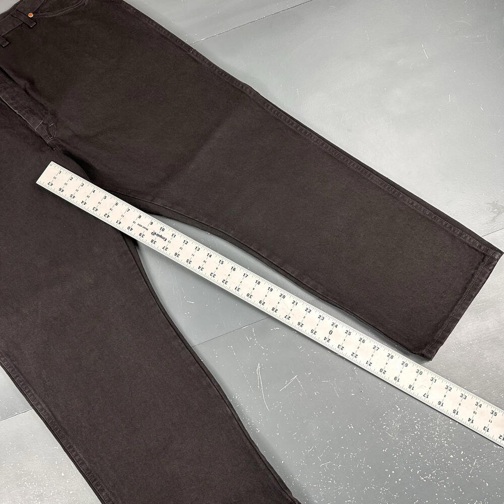 VTG Wrangler Jeans Mens 46x30 Black Original Cowboy Cut 13MWZ Shadow Canyon NWT - Picture 5 of 8
